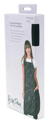 Miniatura 6 de Betty Dain Amazin' - Delantal a prueba de blanqueamiento con bolsillos con cremallera, a prueba de blanqueador y productos químicos, nailon ligero