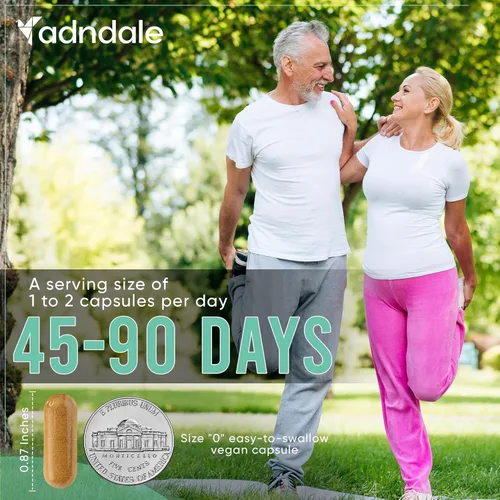 Miniatura 7 de Adndale Suplemento liposomal de NAD. Fórmula de longevidad alternativa al suplemento NMN. Resveratrol avanzado de 180CT NAD+