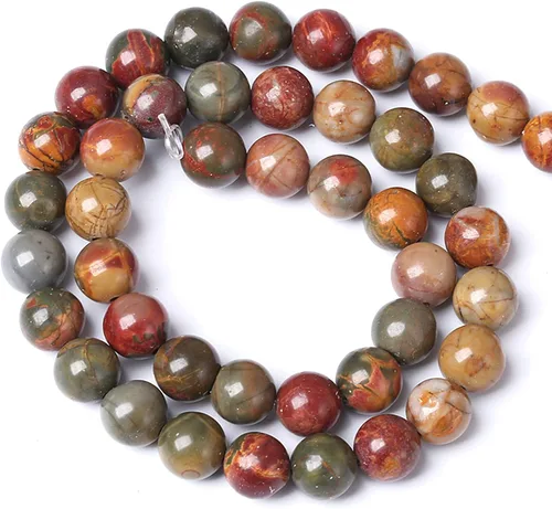 Miniatura 96 de 12MM 31 piezas de cuentas de cloisonné verdes, cuentas sueltas redondas para hacer joyas, pulseras DIY