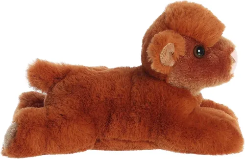 Miniatura 3 de Aurora® Adorable Mini Flopsie™ Highland - Animal de peluche de ternero de vaca de las tierras altas, facilidad lúdica, compañeros atemporales
