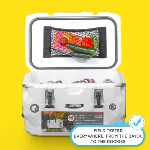 Miniatura 7 de Red para hielera para almacenamiento en seco y organización – Compatible con YETI, RTIC, Ninja, Igloo, Coleman, Lifetime, Pelican Ice Chests