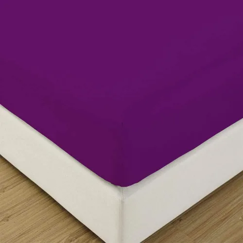 Miniatura 11 de Luxuriouse Collection - Sábana bajera ajustable totalmente elástica, 100% algodón egipcio, ajuste extra largo de hasta 15 pulgadas de profundidad