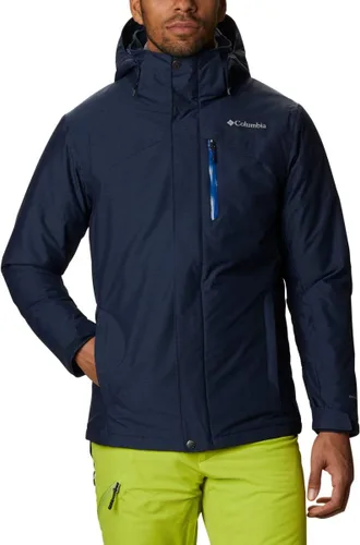 Columbia Chaqueta Last Tracks para hombre, Collegiate Navy Melange, talla L