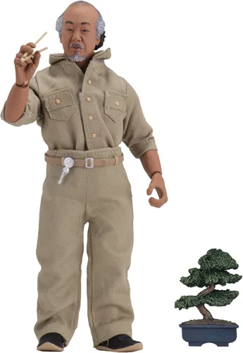 Miniatura 4 de NECA The Karate Kid - Mr. Miyagi - Figuras de acción vestidas de 8 pulgadas