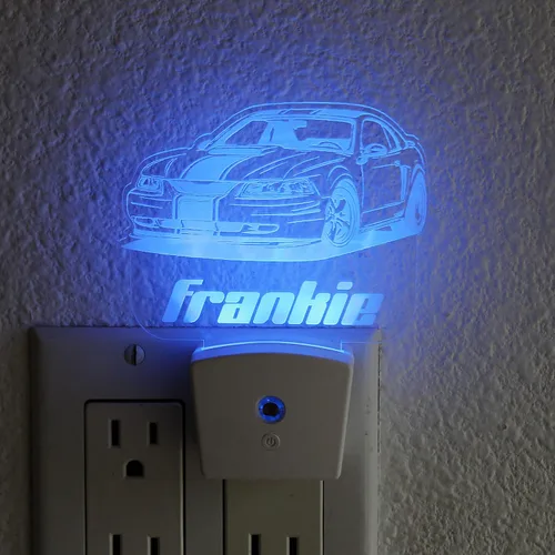 Miniatura 14 de Luz nocturna personalizada, luz nocturna de camión volquete, habitación de niño, luz nocturna personalizada, decoración de dormitorio infantil