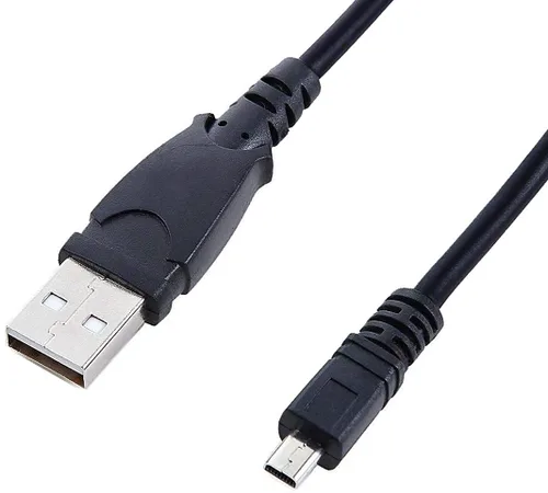 Miniatura 2 de MaxLLTo Cable de sincronización de datos USB extra largo de 5 pies para cámara digital Fuji FinePix F Series F20 F30 F31FD F40FD F45FD F47FD F50FD
