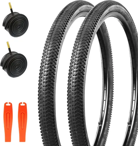 Miniatura 9 de WEEROCK MTB Bike Tire Two Pack 27.5/29 Inch Tire Folding Bead Replacement Tyre 27.5 x 1.95/29 x 2.1 Bicycle Tires with/Without Inner Tubes for 27.5