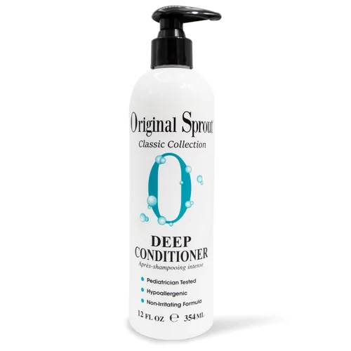 Original Sprout Acondicionador profundo para todo tipo de cabello, acondicionador vegano, botella de 12 onzas