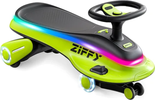 Miniatura 12 de Coche eléctrico con luz JOVA ZIFFY 45W 5.5A con pedal, batería recargable, coche oscilante 2 en 1, juguete de paseo de 2 velocidades, antivuelco