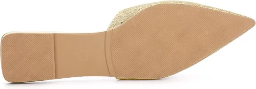 Miniatura 6 de Allegra K Tacones con purpurina para mujer, M