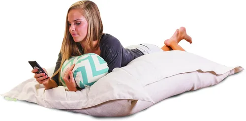 Miniatura 9 de Majestic Home Goods Wales - Almohada de suelo, color gris