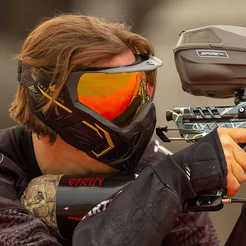 Miniatura 4 de Bunkerkings CMD - Gafas de paintball 2-Negro carbón