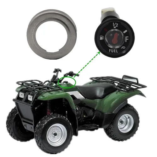 Miniatura 2 de NLQR Medidor de tapa de gas combustible para reemplazar 52005-1121 52005-0735 52005-1086 compatible con Kawasaki Bayou 220 250 300 400 Prairie 300