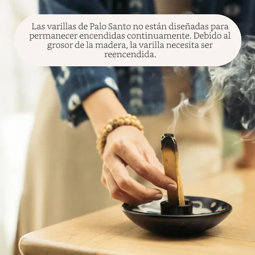 Miniatura 6 de Luna Sundara Palitos de Palo Santo de Perú de calidad sostenible cosechados a mano, 3.53 oz, auténticos palitos de manchas que incluyen una bolsa