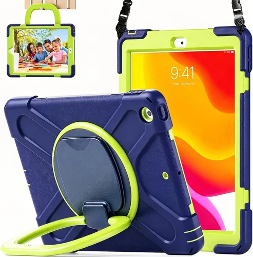 Miniatura 23 de Funda para iPad de 10.2 pulgadas de 9ª generación 2021 / 8ª generación 2020 / 7ª 2019, funda a prueba de golpes para niños con protector
