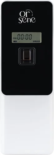 Miniatura 11 de Dispensador automático de fragancias LCD, montaje en pared/ABS de pie, dispensador de ambientador automático programable en aerosol para baño, Gris