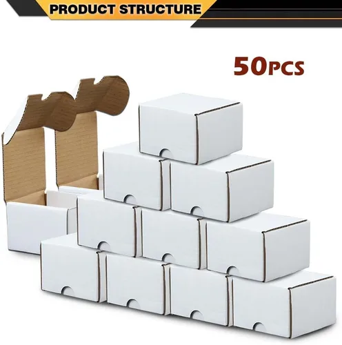 Miniatura 9 de CNNELL 50PCS Cajas de Almacenamiento 50 LOTES 200 Ct Tarjetas Deportivas Trading Max Pro Gaming Shipping