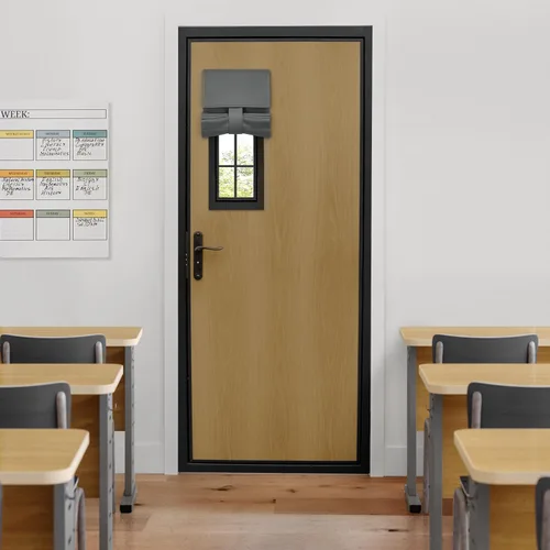 Miniatura 52 de HOMEIDEAS Cortinas Opacas para Aula para Puerta Principal, Cubierta de Ventana de Puerta de Aula, Persianas de Privacidad con Aislamiento Térmico