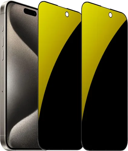 Miniatura 9 de Espejo de vidrio templado antiazul, protector de pantalla anti-espía, película antiespía para iPhone 11 Pro Max/iPhone XS Max, 6.5 pulgadas