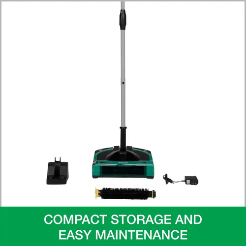Miniatura 6 de Bissell Comercial BG9100NM Escoba recargable sin cables, Verde