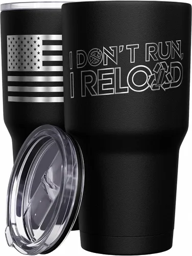 Miniatura 18 de We The People Holsters - Vaso térmico de 30 onzas, 0% Liberal, Negro
