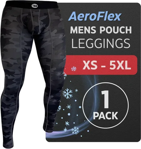Miniatura 18 de Real Men ABCD Pouch - Pantalones de compresión para hombre, paquete de 1, 2 y 3, leggings para hombre, pantalones de yoga, medias, capa base
