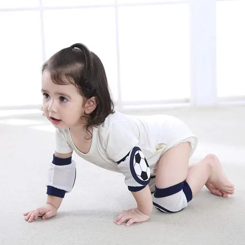 Miniatura 2 de Ylucky Rodilleras de malla antideslizante transpirable para bebés de 2 a 5 años unisex