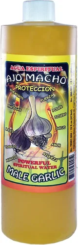 MISTIC 1 BOTELLA AGUA ESPIRITUAL DE AJO MACHO AGUA ESPIRITUAL 16OZ-WICCA-MAGICK-PAGAN