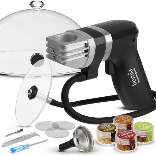 Miniatura 7 de Mezcla de burbujas para ahumador de cóctel para infusor de humo, 8 onzas, máquina ahumadora y accesorio infusor de humo de madera, humo frío