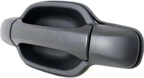 Miniatura 3 de KarParts360 Manija de puerta para Chevy Colorado 2004-2008 Exterior Lado trasero del conductor Negro texturizado Reemplazo para GM1520114