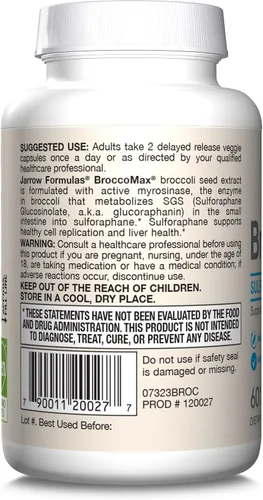 Miniatura 9 de Jarrow Formulas BroccoMax, BROC, 1, 1