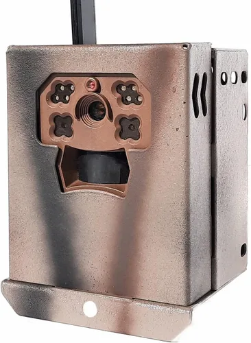 Miniatura 4 de Theft-Deterrent Powder-Coated Heavy Duty Protective Waterproof Steel Security Lock Box Compatible with Moultrie Mobile Edge Trail (11903)