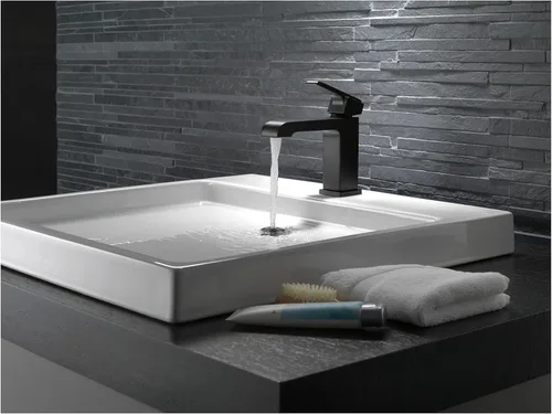 Miniatura 3 de Delta Faucet Ara - Grifo de baño de un solo agujero, grifo de baño de una sola manija cromado, grifo de lavabo de baño, cromado 567LF-LPU