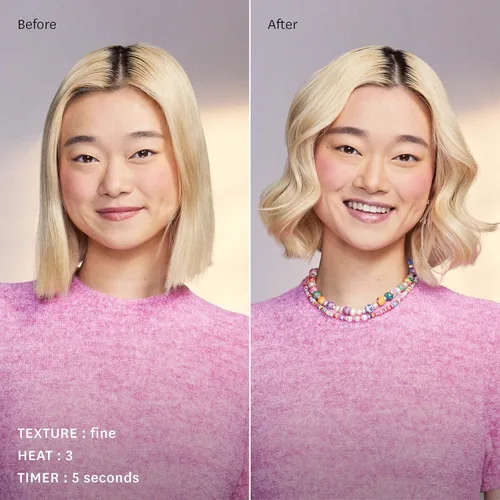 Miniatura 6 de T3 CurlWrap Automatic Rotating Curling Iron with Longer Barrel, 2 Timer Settings, 9 Heat Settings, Auto-Rotating Ceramic Barrel and Ion Generator
