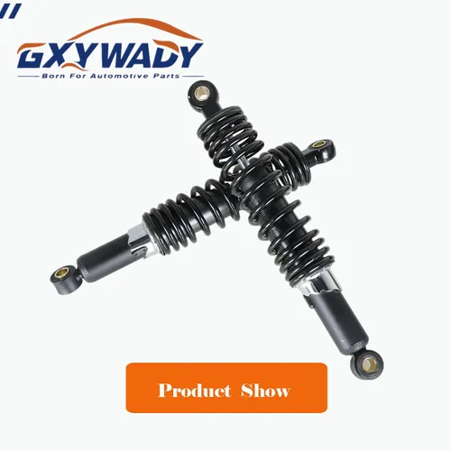 Miniatura 4 de 1 par de amortiguadores traseros universales para motocicleta GXYWADY 12.5 320mm de repuesto para Suzuki Yamaha Sportster XL883 1200 90cc 110cc Negro
