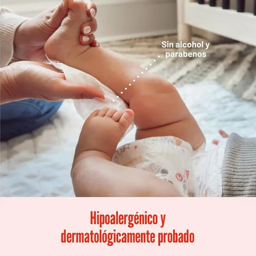 Miniatura 6 de Huggies Simply Clean Toallitas para Bebé Sin Fragancia, 1 Paquete con Tapa Abatible (64 Toallitas en Total), el Empaque Puede Variar