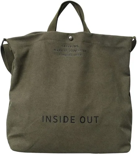 Bolsos de lona para mujer, bolso de trabajo casual para hombro, bolso cruzado con asa superior, bolsos cruzados