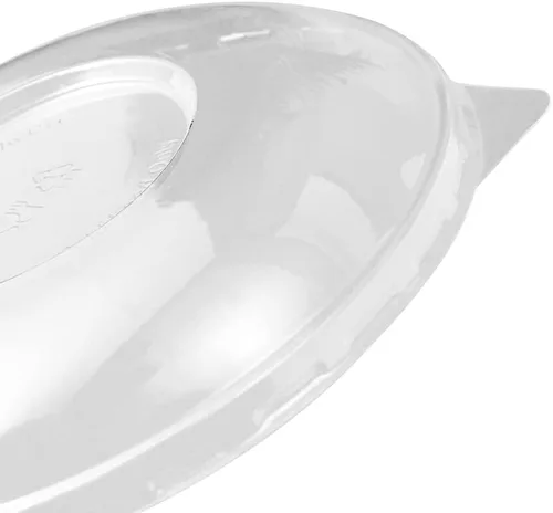 Miniatura 7 de Restaurantware - Solo tapas: tapas Thermo Tek para ensaladeras desechables de 8, 12 y 16 onzas, tapa redonda de 500 cuencos delicatessen - Los