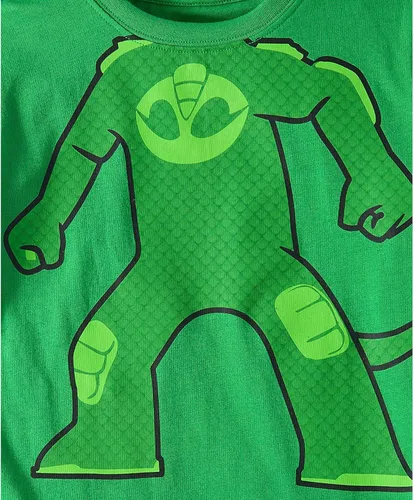 Miniatura 2 de PJ Masks PJMASKS Catboy Gekko - Camiseta de manga corta de manga corta