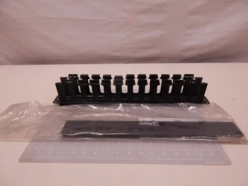 Miniatura 3 de Panduit WMPFSE, cable maestro horizontal, 1RU, color negro