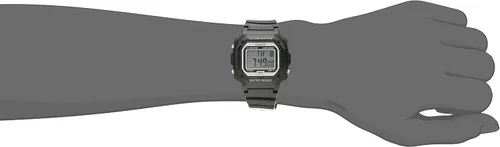 Miniatura 2 de Casio - Reloj unisex con pantalla digital cuadrada grande cuarzo negro modelo F-108WH-1ACF