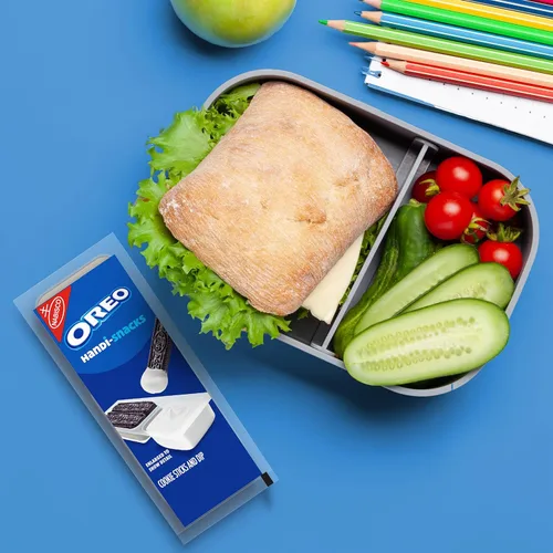 Miniatura 7 de Handi-Snacks OREO - Paquetes de bocadillos para salsa de galletas y creme, 20 paquetes de aperitivos