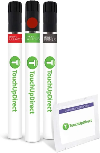 Miniatura 95 de TouchUpDirect NH-578 Taffeta White compatible con Pintura de retoque Honda Exact Match en aerosol - Kit esencial Tafetán Blanco