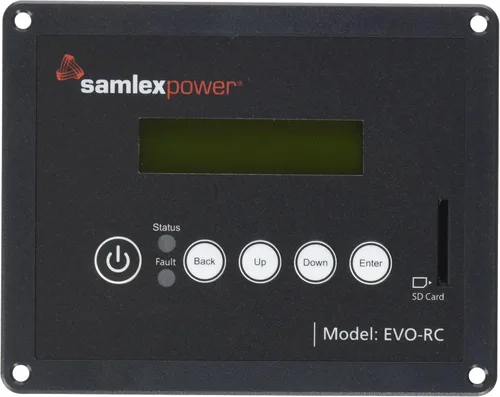 Samlex America Samlex Solar EVO-RC - Mando a distancia para inversor/cargador de la serie Evolution