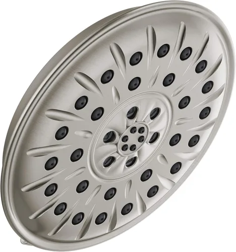 Miniatura 9 de Delta -Faucet 52487-KS-PR - Cabezal de ducha universal con componentes de ducha, Lumicoat negro inoxidable