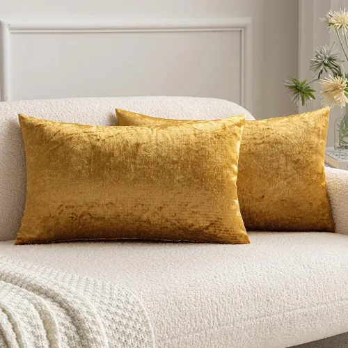 Miniatura 73 de MIULEE Fundas de almohada de terciopelo de 22 x 22 pulgadas, paquete de 2 unidades, color negro, fundas de cojín cuadradas decorativas súper suaves