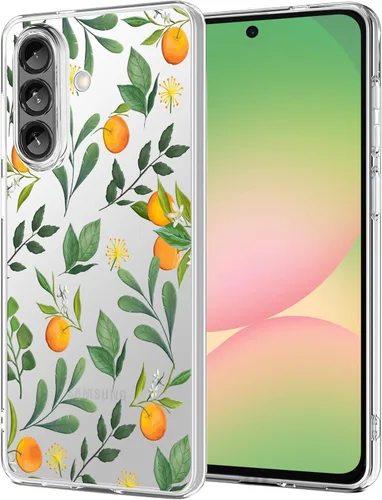 Miniatura 13 de Unov Funda diseñada para Galaxy A32 5G, funda transparente con [patrón antideslizante en relieve], protección delgada a prueba de golpes