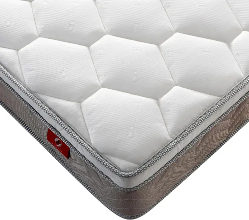 Miniatura 5 de Colchón individual XL, colchón híbrido mediano de 12 pulgadas con bobina en bolsillos, espuma viscoelástica fresca y funda europea transpirable