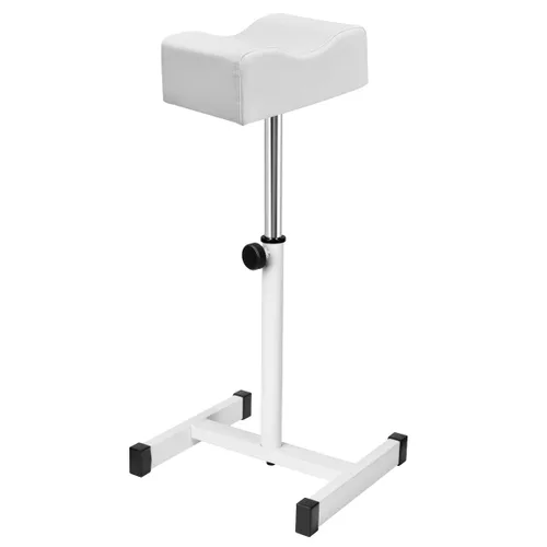 Miniatura 9 de FLOLXNB Reposapiés de manicura de pedicura, masaje de pies, manicura de uñas, taburete de belleza de altura ajustable para el hogar, salón de Negro