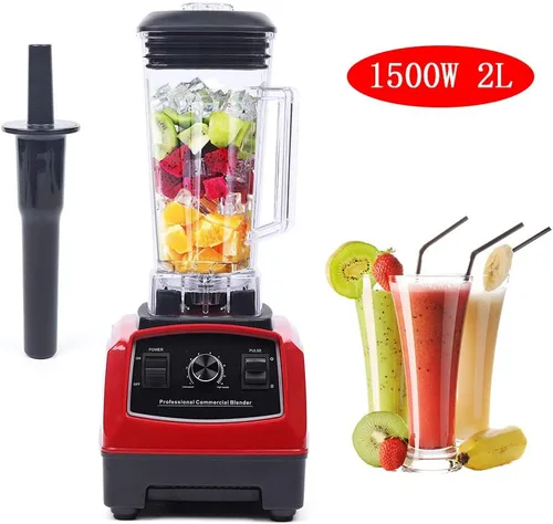 Miniatura 5 de YL-010 Comercial Mezclador Juicer Power Alimentos Procesador Smoothie Bar Fruta 1500W Exprimidor eléctrico Smoothie Maker 2L 110V Mezclador